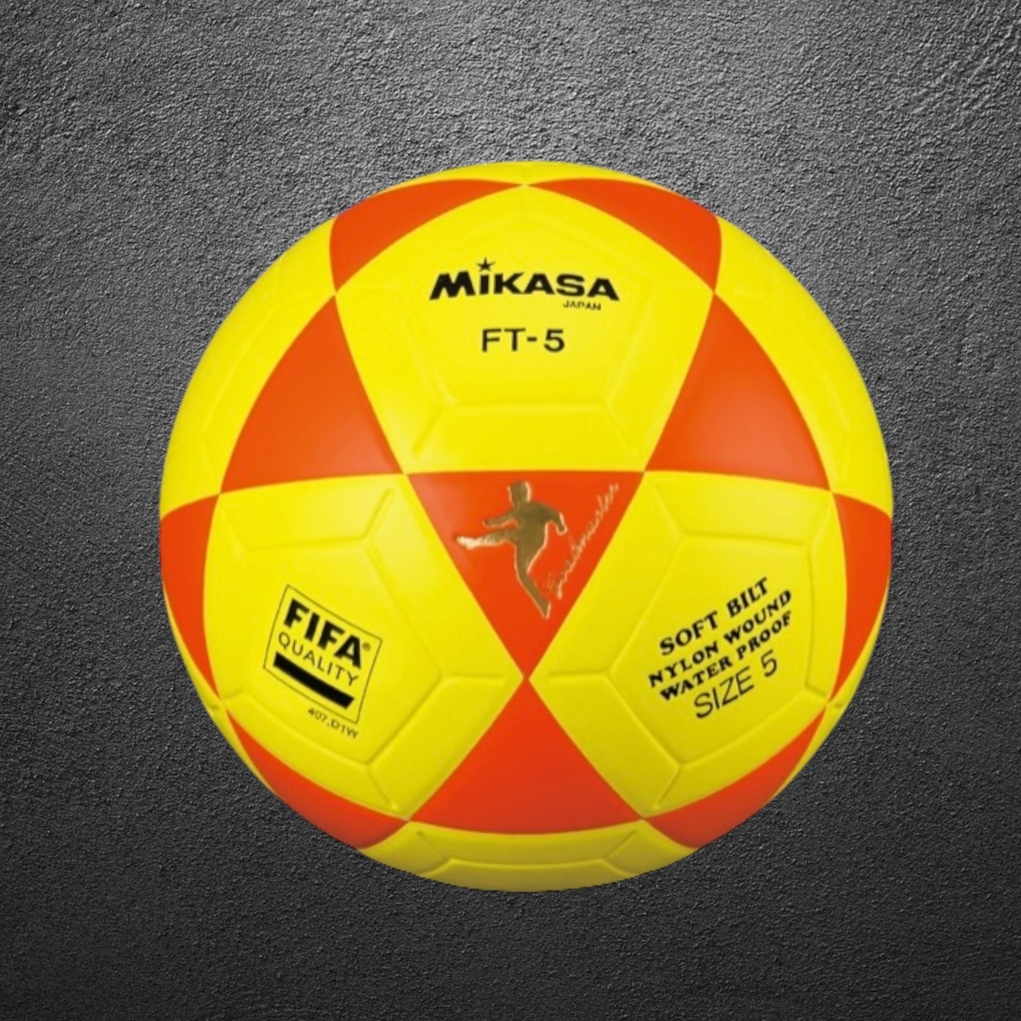 MIKASA FT5 FQ B Footvolley Ball - Blue, Size 5 Togo